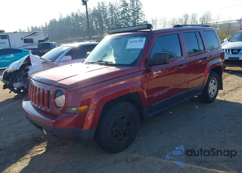 2014 Jeep Patriot Sport z USA, uszkodzony, nr VIN 1C4NJPBA7ED576699